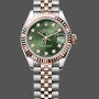 Replica Rolex Datejust 279171 0007 28 Olive Green Diamond-Set Jubilee Damen Uhr