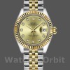 Replica Rolex Datejust 279173 Champagner Diamant Zifferblatt geriffelte Lünette 28mm Lady Replica Uhr Elegante Materialien