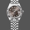 Replica Rolex Datejust 279174 Edelstahl Dunkelgrau Römisches Zifferblatt 28mm Lady Replica Uhr Zarte Verarbeitung