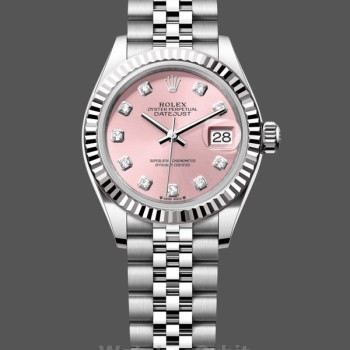 Replica Rolex Datejust 279174 Edelstahl Pink Diamond Zifferblatt 28mm Lady Replica Uhr