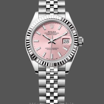 Replica Rolex Datejust 279174 Edelstahl Pink Index Zifferblatt 28mm Lady Replica Uhr