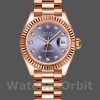 Replica Rolex Datejust 279175 Aubergine Diamonds Dial Fluted Bezel 28mm Lady Replica Uhr Elegante Materialien