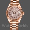 Replica Rolex Datejust 279175 Diamond Paved Dial Fluted Bezel 28mm Lady Replica Uhr Exklusives Design
