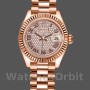 Replica Rolex Datejust 279175 Diamond Paved Dial Fluted Bezel 28mm Lady Replica Uhr