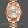 Replica Rolex Datejust 279175 Sundust Index Dial Fluted Bezel 28mm Lady Replica Uhr Elegante Materialien