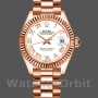 Replica Rolex Datejust 279175 White Roman Numeral Dial Fluted Bezel 28mm Lady Replica Uhr