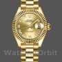 Replica Rolex Datejust 279178 Champagne Roman Dial Fluted Bezel 28mm Lady Replica Uhr