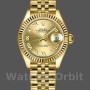 Replica Rolex Datejust 279178 Champagne Roman Dial Yellow Gold 28mm Lady Replica Uhr