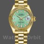 Replica Rolex Datejust 279178 Mint Green Diamond Dial Fluted Bezel 28mm Lady Replica Uhr