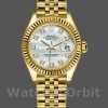 Replica Rolex Datejust 279178 MOP Diamond Dial Yellow Gold 28mm Lady Replica Uhr Modebewusste Damen