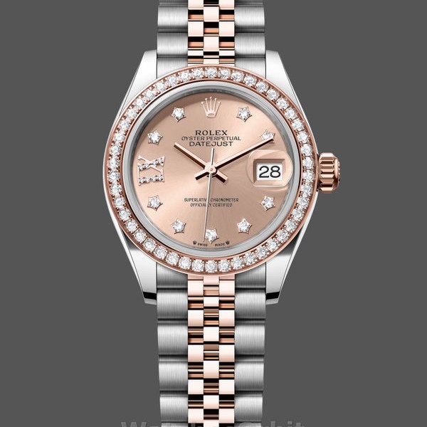 Replica Rolex Datejust 28 Oystersteel und Everose Gold m279381rbr 0027 Damen-Uhr Exklusive Verarbeitung