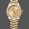 Replica Rolex Datejust 28 Solid 18K Gelbgold 279138RBR 0006 Damen Uhr Modebewusste Damen