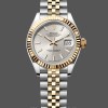 Replica Rolex Datejust 28mm 279173 0019 Silver Index Dial Fluted Bezel 28mm Lady Replica Uhr Zeitlose Schönheit
