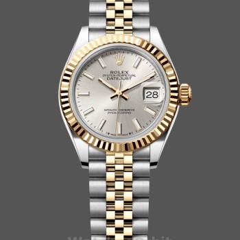Replica Rolex Datejust 28mm 279173 0019 Silver Index Dial Fluted Bezel 28mm Lady Replica Uhr