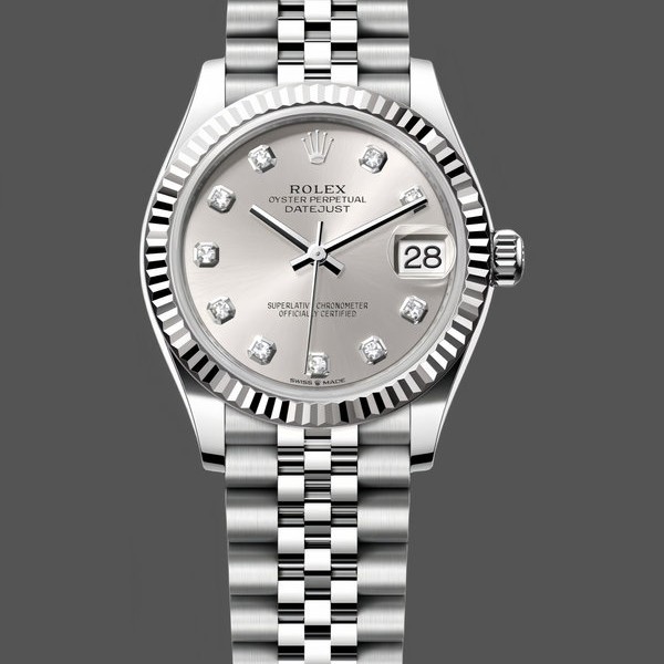 Replica Rolex Datejust 31 und 41mm Oystersteel Silber Zifferblatt m278274 0030 Schweizer Handwerkskunst