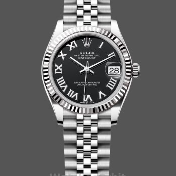 Replica Rolex Datejust 31 Black Dial Jubilee Bracelet 278274 0002 Damenuhr