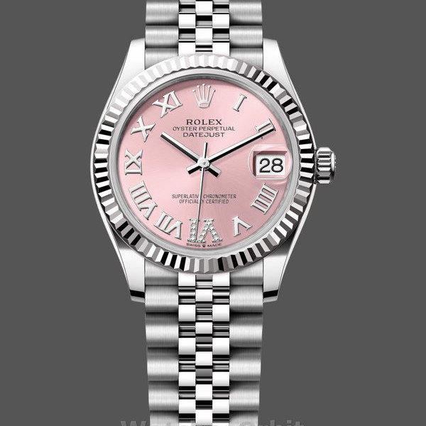 Replica Rolex Datejust 31 Pink Dial Diamond VI 278274 0024 Damenuhr Schlichte Schönheit