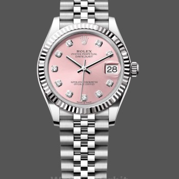 Replica Rolex Datejust 31 Pink Dial Diamonds Jubilee 278274 0032 Damen-Uhr