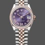 Replica Rolex Datejust 31 Purple Roman Diamond Dial Jubilee 278381RBR