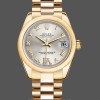 Replica Rolex Datejust 31 Silber VI Diamant Zifferblatt 18k Gelbgold Uhr 178248 Ideal für Damen