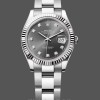 Replica Rolex Datejust 31 Edelstahl und Weißgold Graues Zifferblatt M278274 Damenuhr Schlichte Schönheit
