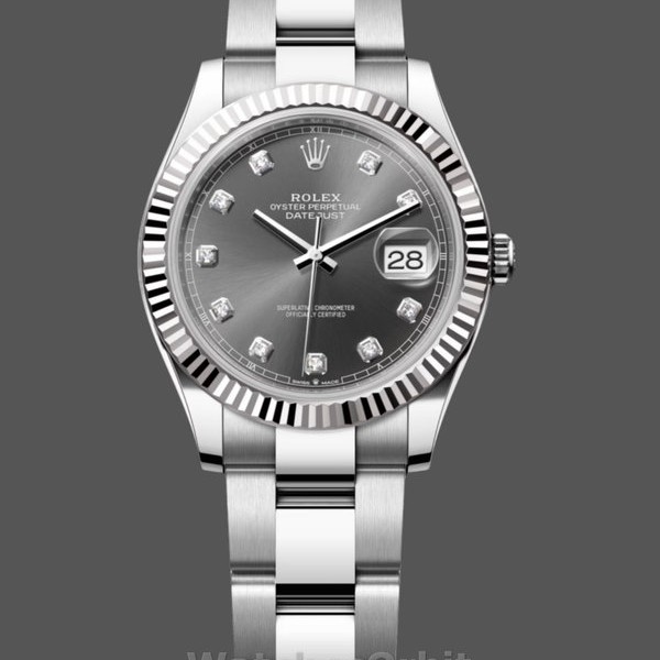 Replica Rolex Datejust 31 Edelstahl und Weißgold Graues Zifferblatt M278274 Damenuhr Schlichte Schönheit