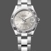Replica Rolex Datejust 31 Edelstahl und Weißgold Silber Zifferblatt M278274 0011 Damen Uhr Elegante Materialien