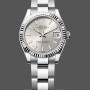 Replica Rolex Datejust 31 Edelstahl und Weißgold Silber Zifferblatt M278274 0011 Damen Uhr