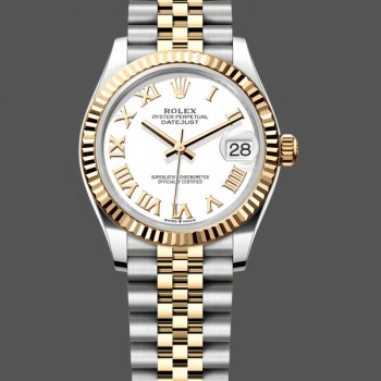 Replica Rolex Datejust 31 White Dial 278273 0002 Damenuhr