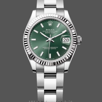 Replica Rolex Datejust 31 White Gold Mint Green Dial M278274 0017 Damenuhr