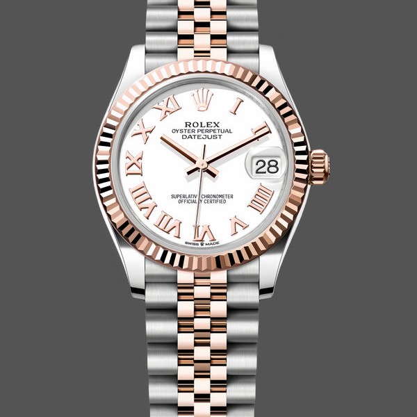 Replica Rolex Datejust 31 White Roman Numeral Dial 278271 0002 Uhr Stilvolles Accessoire