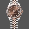 Replica Rolex Datejust 31mm 278271 0028 Two Tone Jubilee Armband Geriffelte Lünette Modebewusste Damen