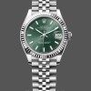 Replica Rolex Datejust 31mm Stainless Steel 278274 0018 Mint Green Index Jubilee Perfekte Damen Uhr