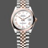 Replica Rolex Datejust 31mm Edelstahl und Roségold 278241 0002 Weißes Römisches Jubiläum Exklusive Verarbeitung