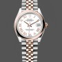Replica Rolex Datejust 31mm Edelstahl und Roségold 278241 0002 Weißes Römisches Jubiläum
