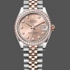 Replica Rolex Datejust 31mm Edelstahl und Roségold 278381RBR 0024 Rosé Diamant Jubiläum Luxuriöse Optik