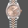 Replica Rolex Datejust 31mm Edelstahl und Roségold 278381RBR 0024 Rosé Diamant Jubiläum