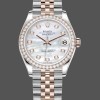 Replica Rolex Datejust 31mm Edelstahl und Roségold 278381RBR Mop Diamond Jubilee Ideal für Damen
