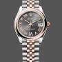 Replica Rolex Datejust 31mm Edelstahl und Roségold m278241 0030 Rhodium Roman VI Jubilee