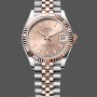 Replica Rolex Datejust 31mm Edelstahl und Roségold m278271 0010 Rose Index Jubilee Damen Uhr
