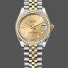 Replica Rolex Datejust 31mm Edelstahl und Gelbgold 278383RBR 0014 Champagner Index Jubiläum Stilvolles Accessoire
