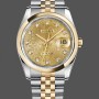 Replica Rolex Datejust 36 Champagne Diamond 116203 0173 Damenuhr