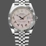 Replica Rolex Datejust Middle Eastern Digital Pink Dial Fluted Bezel M126234