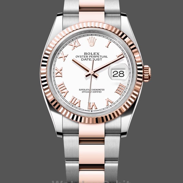 Replica Rolex Datejust 36 Oystersteel und Everose Gold m126231 0016 Stilvolles Accessoire