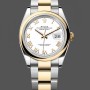 Replica Rolex Datejust 36 White Dial Roman Numerals 126203 0030 Replica Uhr