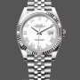 Replica Rolex Datejust 41 Automatic White Dial 126334 0024