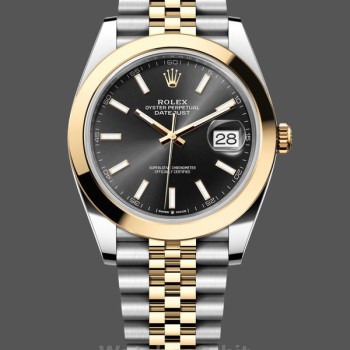 Replica Rolex Datejust 41 Black Dial Jubilee Bracelet M126303 0014 Herrenuhr