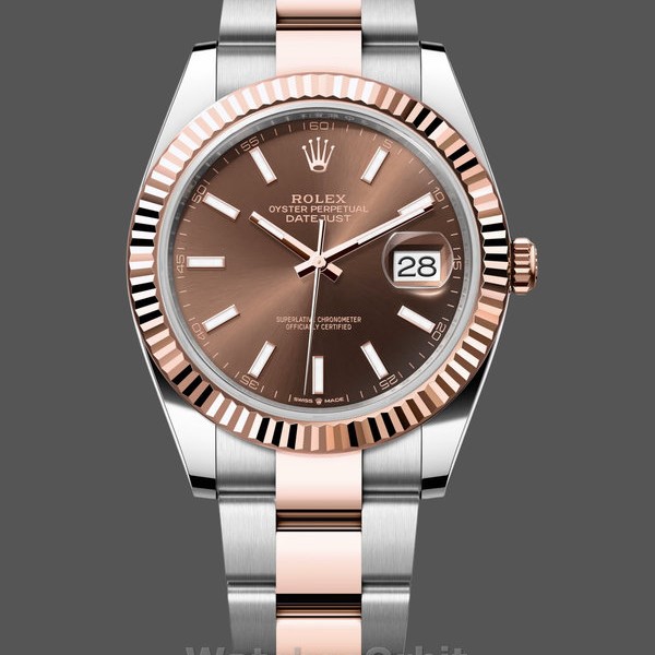 Replica Rolex Datejust 41 Everose Gold Automatic 126331 0001 Chocolate Herrenuhr Elegantes Design