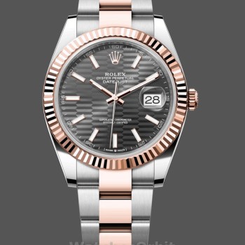 Replica Rolex Datejust 41 Everose Gold & Stainless Steel 126331 0019 Herrenuhr