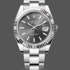 Replica Rolex Datejust 41 Grey Dial Oystersteel & White Gold Steel Strap m126334 0013 Sammlerstück